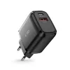 TECH-PROTECT C20W 2-Port Netzwerkladegerät PD20W/QC3.0 Schwarz