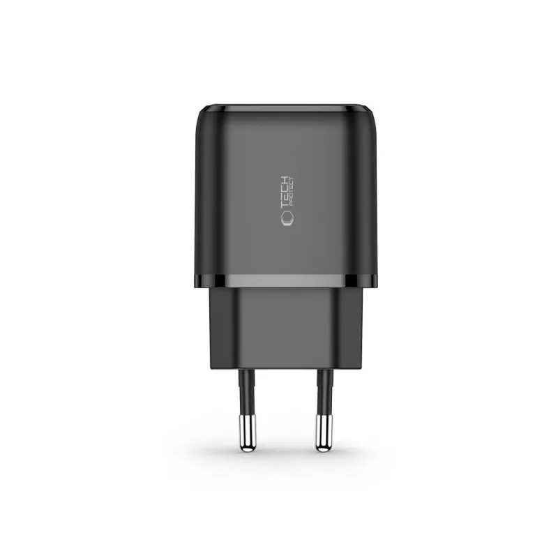 TECH-PROTECT C20W 2-Port Netzwerkladegerät PD20W/QC3.0 Schwarz