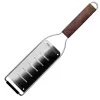 Microplane Grobreibe - Schwarzer Griff, Edelstahlklinge