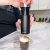 Microplane Universal Mill - Schwarz/Durchsichtig, Drehreibe für Hartkäse, Schokolade, Nüsse, Gewürze