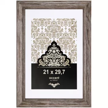 NIELSEN DESIGN Accent Vintage Bilderrahmen DIN A4 21x29,7 cm Holz Braun 3221102