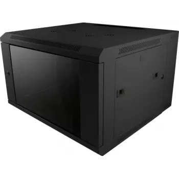 ALLNET SMB6609 9U 19 inch Wandmontage-Netzwerkschrank 600mm Tiefe Schwarz
