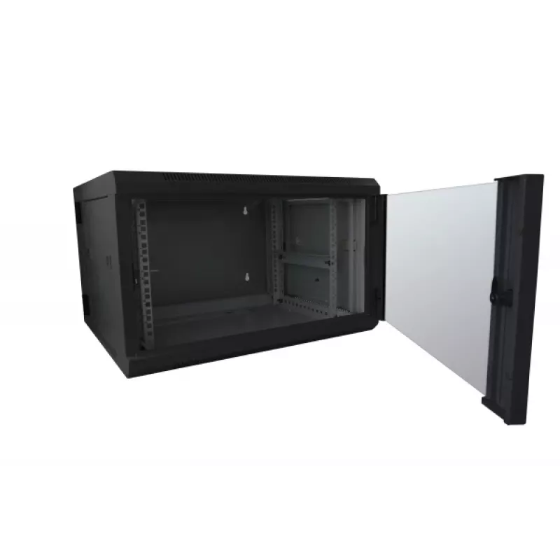 ALLNET SMB6609 9U 19 inch Wandmontage-Netzwerkschrank 600mm Tiefe Schwarz