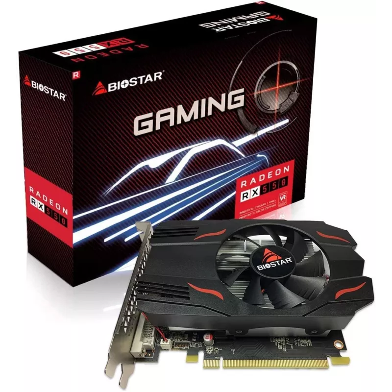 Biostar VA5515RF41 AMD Radeon RX 550 Grafikkarte 4 GB GDDR5