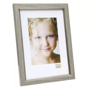 Deknudt S46AD1 Einzelbilderrahmen 10x15 cm Silber MDF Kunststoff