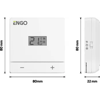 ENGO Controls EASY-BATW Temperaturregler Batterie