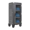 Manhattan 181471 30-Bay USB-C-Ladewagen, 30 W pro Port, Schwarz