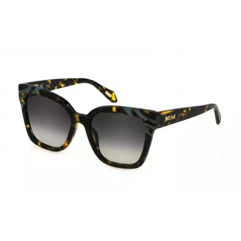 JUST CAVALLI Damen Sonnenbrille SJC044V540T66 Schwarz Grau 54mm