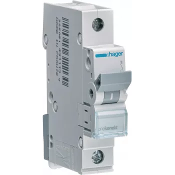 Hager MCN120E Leitungsschutzschalter 6kA, C-Charakteristik, 20A, 1-polig