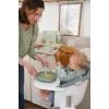 Beaba Silikon Baby-Ernährungsset mit Saugfuß - Salbeigrün (913603)