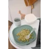 Beaba Silikon Baby-Ernährungsset mit Saugfuß - Salbeigrün (913603)