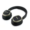 Guess Bluetooth Over-Ear Kopfhörer ENC Rectangle Metal Script Schwarz
