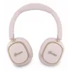 Guess Bluetooth Over-Ear Kopfhörer ENCRectangle Metal Script Pink