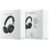 Guess Over-Ear Bluetooth-Kopfhörer mit ENC, Metallic-gekörntes Dreieck-Logo, Schwarz
