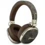 Guess GUE005462 Bluetooth Over-Ear-Kopfhörer mit ENC, Metalldesign, 4G Script Logo, Braun