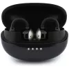 Guess Open-Wearable Stereo Bluetooth Kopfhörer mit Metallic-Finish, elektroplattierten Teilen und klassischem Logo Schwarz