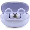 GUESS Open-Ear Wireless Kopfhörer mit Metallic-Finish und elektroplattierten Teilen, klassisches Logo, Lila