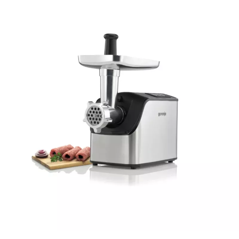 Gorenje MG2202XE Fleischwolf, Edelstahl/Schwarz, 2200 W, 2,2 kg/min