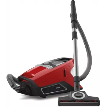 Miele Blizzard CX1 Cat&Dog Powerline beutelloser Zylinderstaubsauger, Obsidian Red