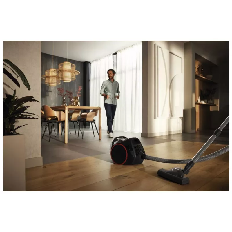Miele Boost CX1 125 Active beutelloser Zylinderstaubsauger, Obsidianschwarz