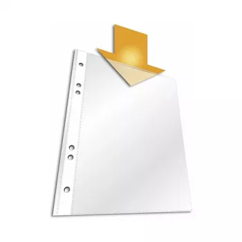 Durable Schutzhülle – für A5 (148 x 210 mm) – Klar (25er-Pack)