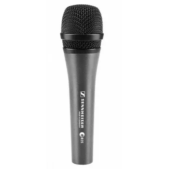 SENNHEISER E 835 Dynamisches Gesangsmikrofon, Kardiode, XLR, Anthrazit, mit Klemme und Tasche