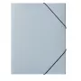 PAGNA Eckenspannmappe Pastell eco A4 PP Pastellblau für Dokumente A4