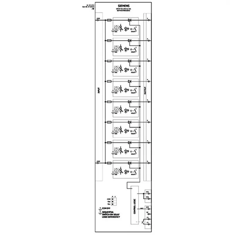 Siemens SITOP SEL1400 Selektivmodul DC 24 V/8 x 2,1 A (6EP4438-7EB00-3DX0)