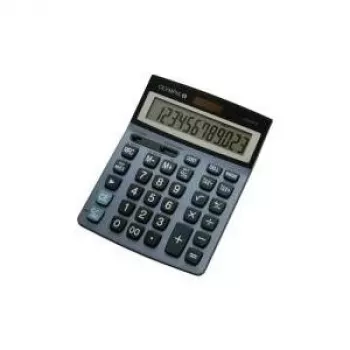 Olympia LCD 6112 Tischrechner, 12 Ziffern, 1 Zeile, Blau (941911003)