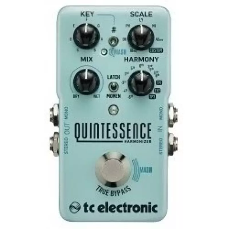 TC Electronic Quintessence Harmony Guitar Effects Pedal mit MASH-Technologie