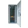 ALLNET ALL-SNB81222EKGrau 22U Stand-Netzwerkschrank - 500 kg Tragfähigkeit - Grau - 4 Lüfter
