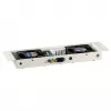 EFB-Elektronik BASIC Lüftereinheit 2-fach, inkl. Thermostat, RAL 9005 Plug & Play, für Wandgehäuse IP55