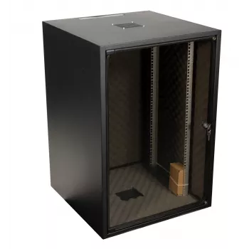 EFB Elektronik OFFICE Netzwerkschrank 18U 19 inch 600x900x900 mm Jet Black RAL 9005