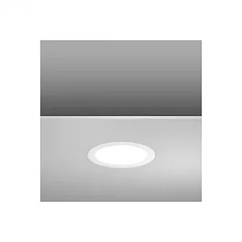 RZB LED Toledo Flat 18W/840 4000K Neutralweiß Aufbau-Decken-/Wandleuchte IP44 Weiß