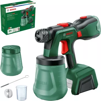 Bosch AdvancedSpray 18V-500 Akku-Farbspritzpistole (Grundgerät, Grün, POWER FOR ALL ALLIANCE)