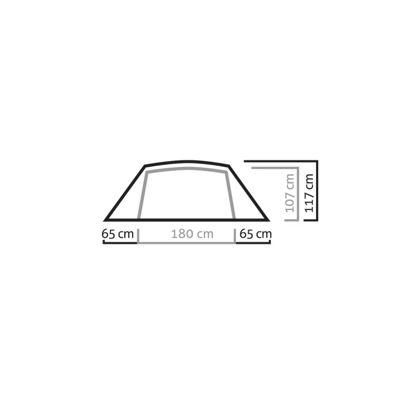 Salewa Denali III 3-Person Dome Tent - Cactus/Grey