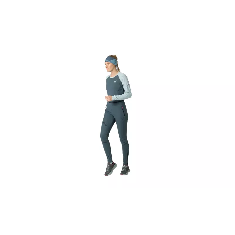 SALEWA Women's Dynafit Alpine Hybrid Running Pants - Cinder, Größe XS