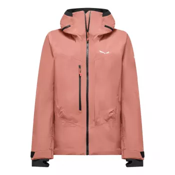Salewa Sella 3L PTX Jacket Women's - Desert Pink - Size L