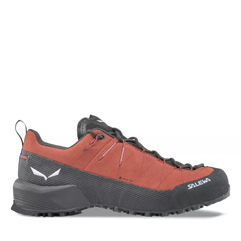 Salewa Wildfire Leather 2 GTX Zustiegsschuhe für Damen - Etruskischrot/Schwarz, Größe 41