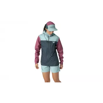SALEWA Damen Dynafit Traverse 3L Jacke - Cinder/Cloud Blue, Größe S