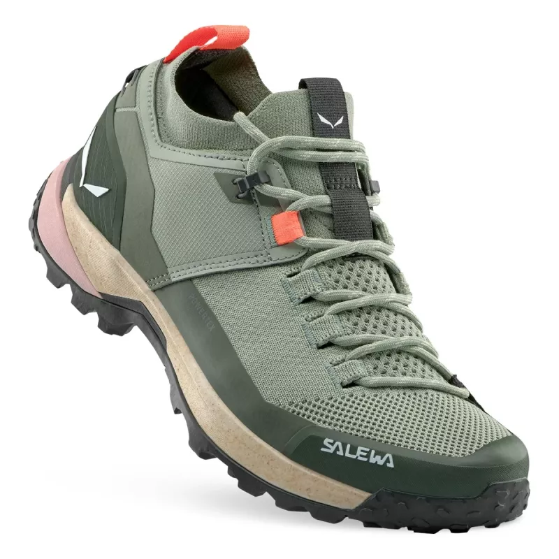 Salewa Puez 2 Knit Ptx Damen-Wanderschuhe - Shadow/Olive, Größe 37