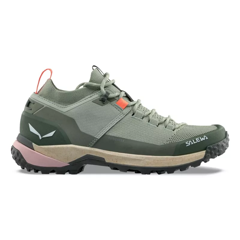 Salewa Puez 2 Knit Ptx Damen-Wanderschuhe - Shadow/Olive, Größe 40