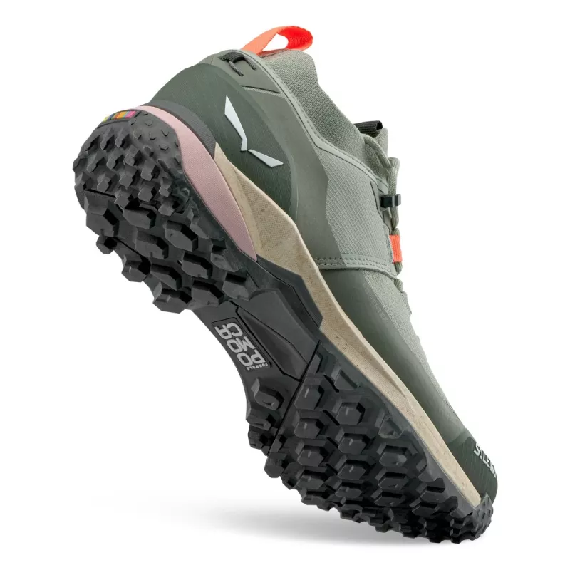 Salewa Puez 2 Knit Ptx Damen-Wanderschuhe - Shadow/Olive, Größe 40
