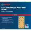 Bosch Expert C470 Schleifblatt, 115 x 230 mm, Körnung K240 (50er-Pack, für Schwingschleifer)