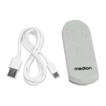 MEDION LIFE Camping Fan E10 TF (MD 12065) Grau/Weiß