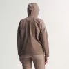 adidas TERREX Xperior 2.5L Hybrid Primeknit Climaproof Jacket - Trace Brown (Women's, Größe M)