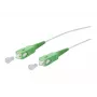 METZ CONNECT OpDAT Patchkabel SC APC/SC APC OS2, 3 m, Weiß