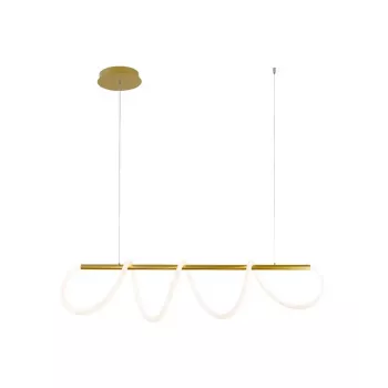 Tigris Long 20006PM-BSCO-GD LED-Hängeleuchte, 4000K, Gold