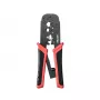UNITEK Ratschen-Netzwerk-Crimpzange für CAT6-Stecker (8P/6P/4P)