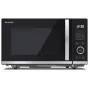 Sharp YC-QG204AE-B Kombi-Mikrowelle mit Grill, 20L, 800W, Schwarz